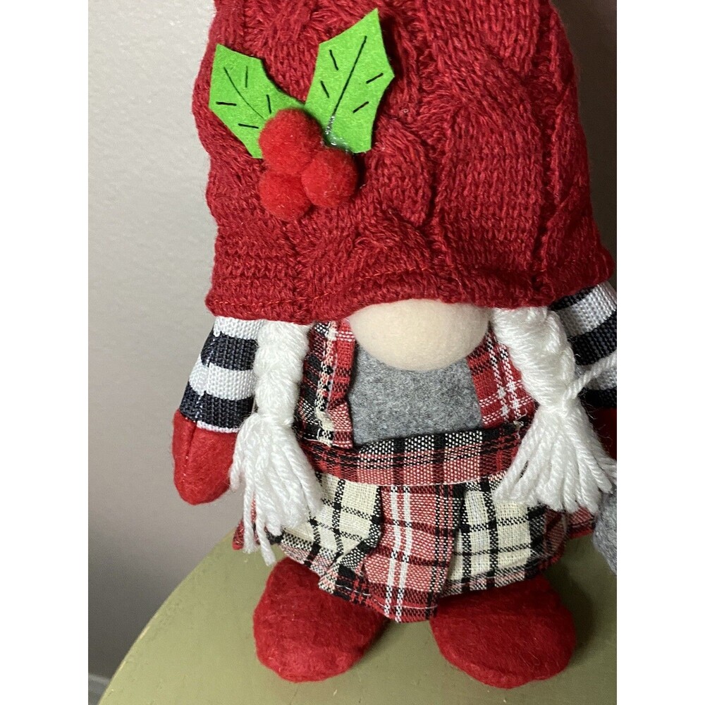 2 Christmas Gnomes Plush 2 Gnomes Gifts, Holiday Home Shelf Sitters